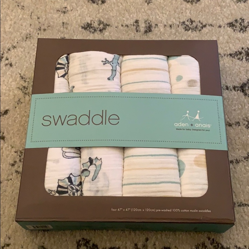 Aden + Anais Swaddle Blankets